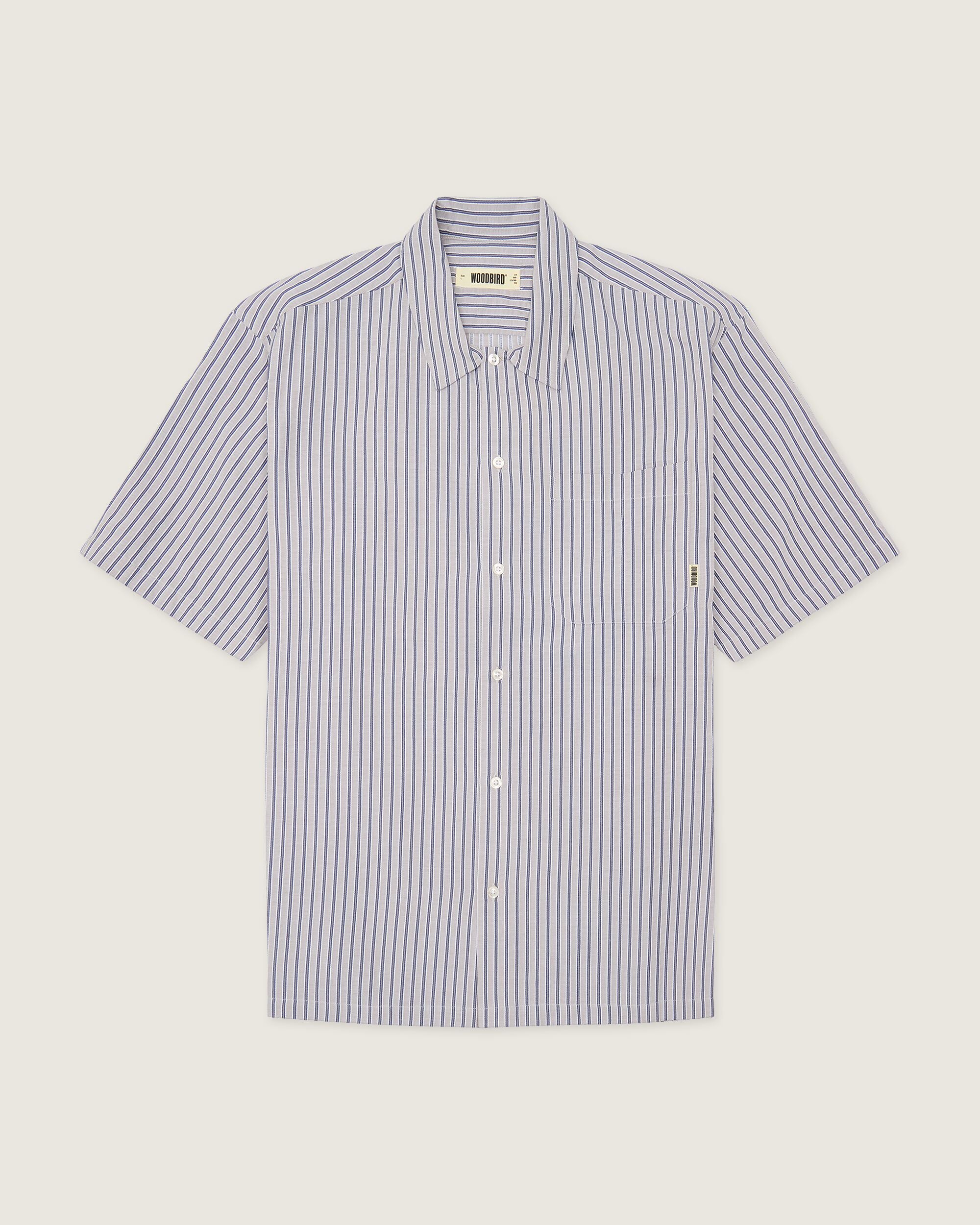 Woodbird WBBanks Ming Shirt Shirts Grey