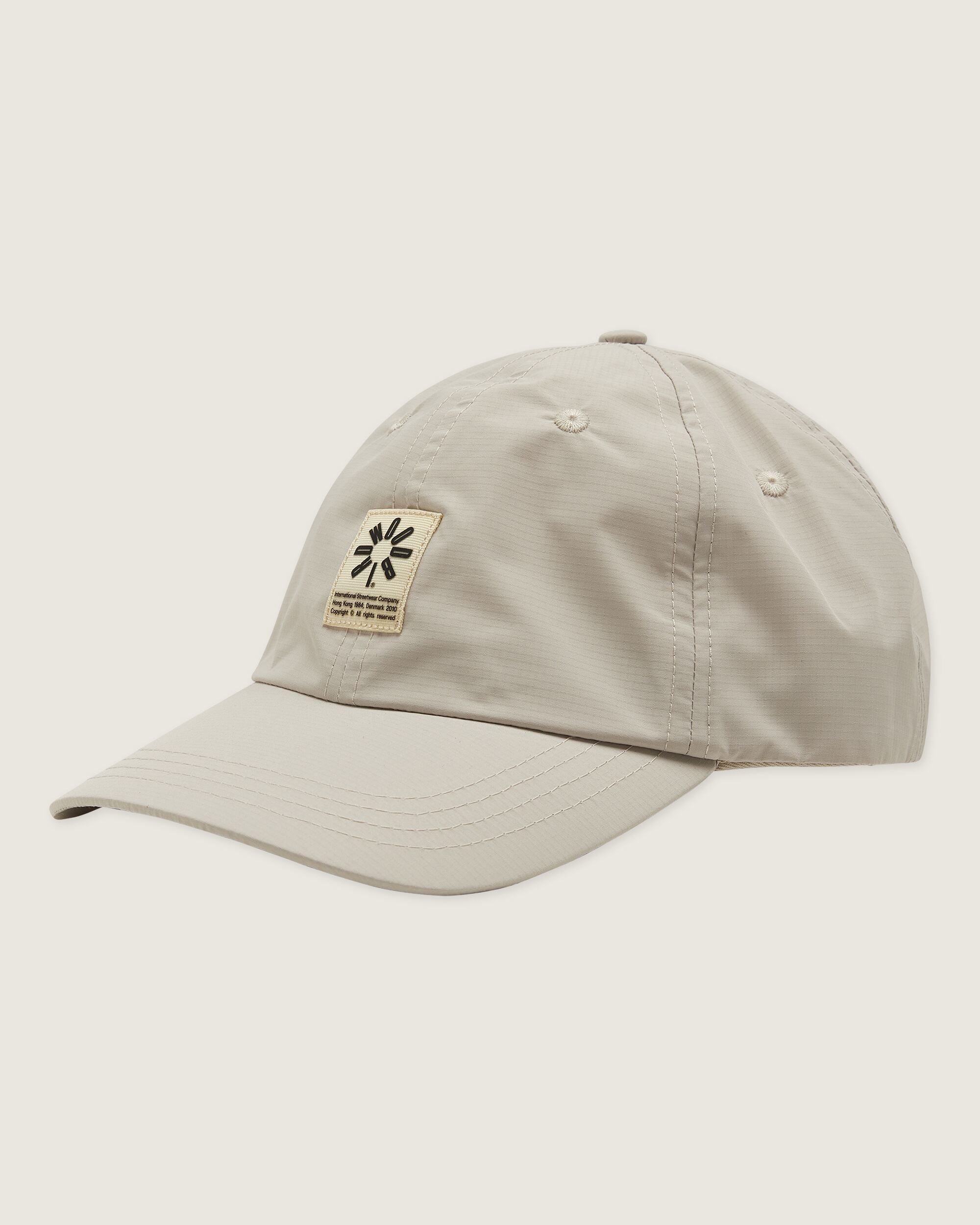 Woodbird WBCore Patch Cap Accessories Light Grey