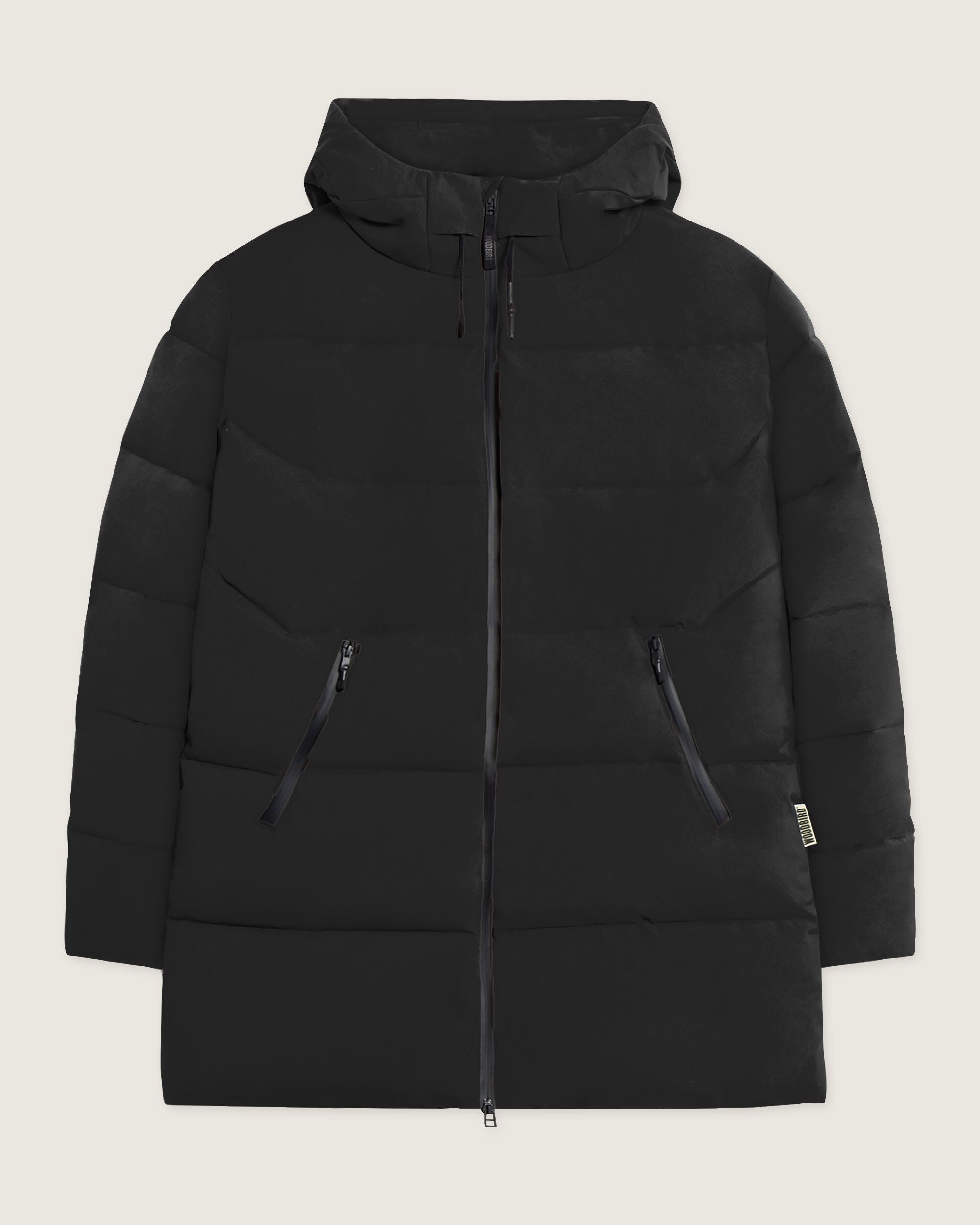 Woodbird WBJoseph Tech Long Jacket Outerwear Black