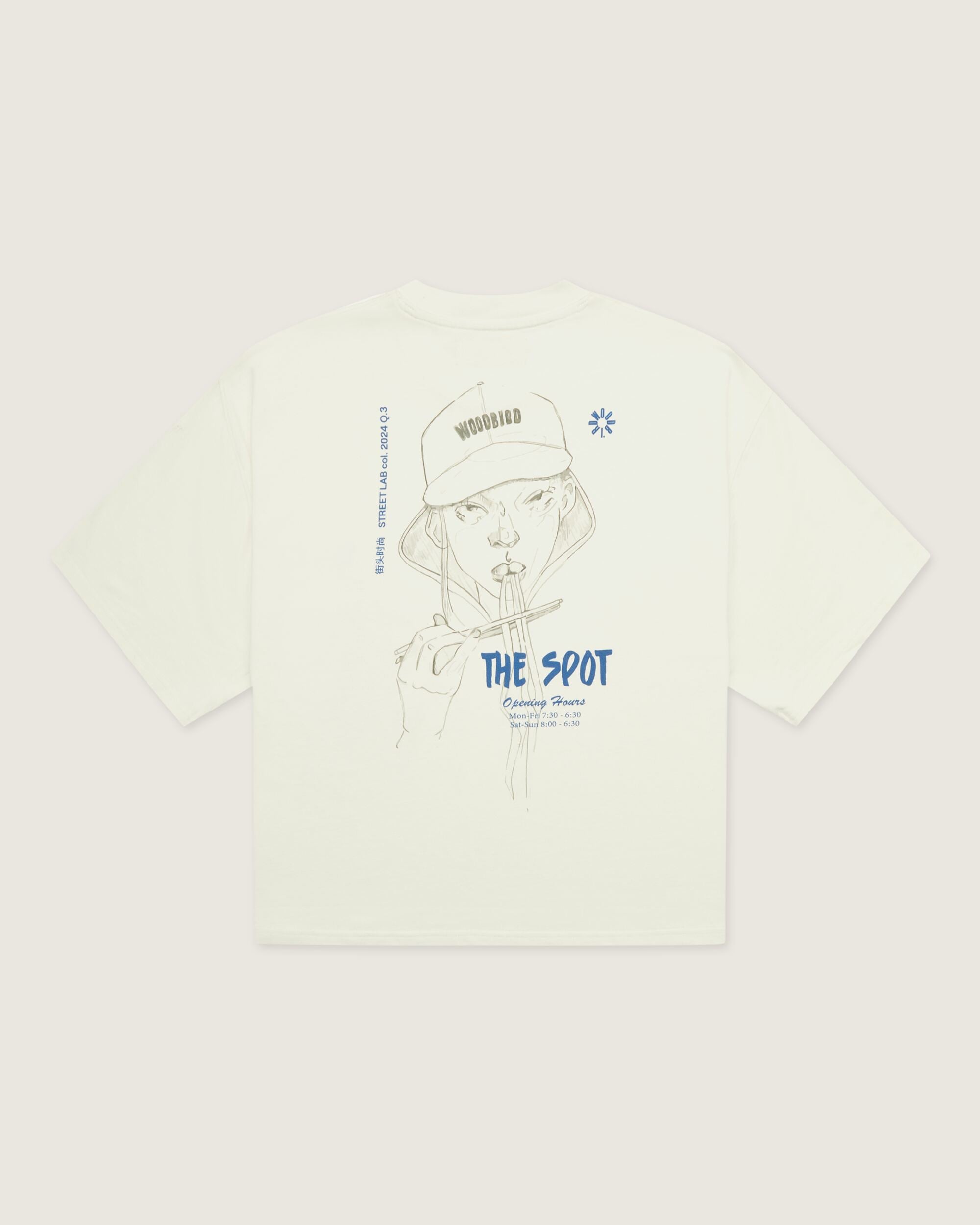 Woodbird Female WBJuno Jules Tee T-Shirts Off White