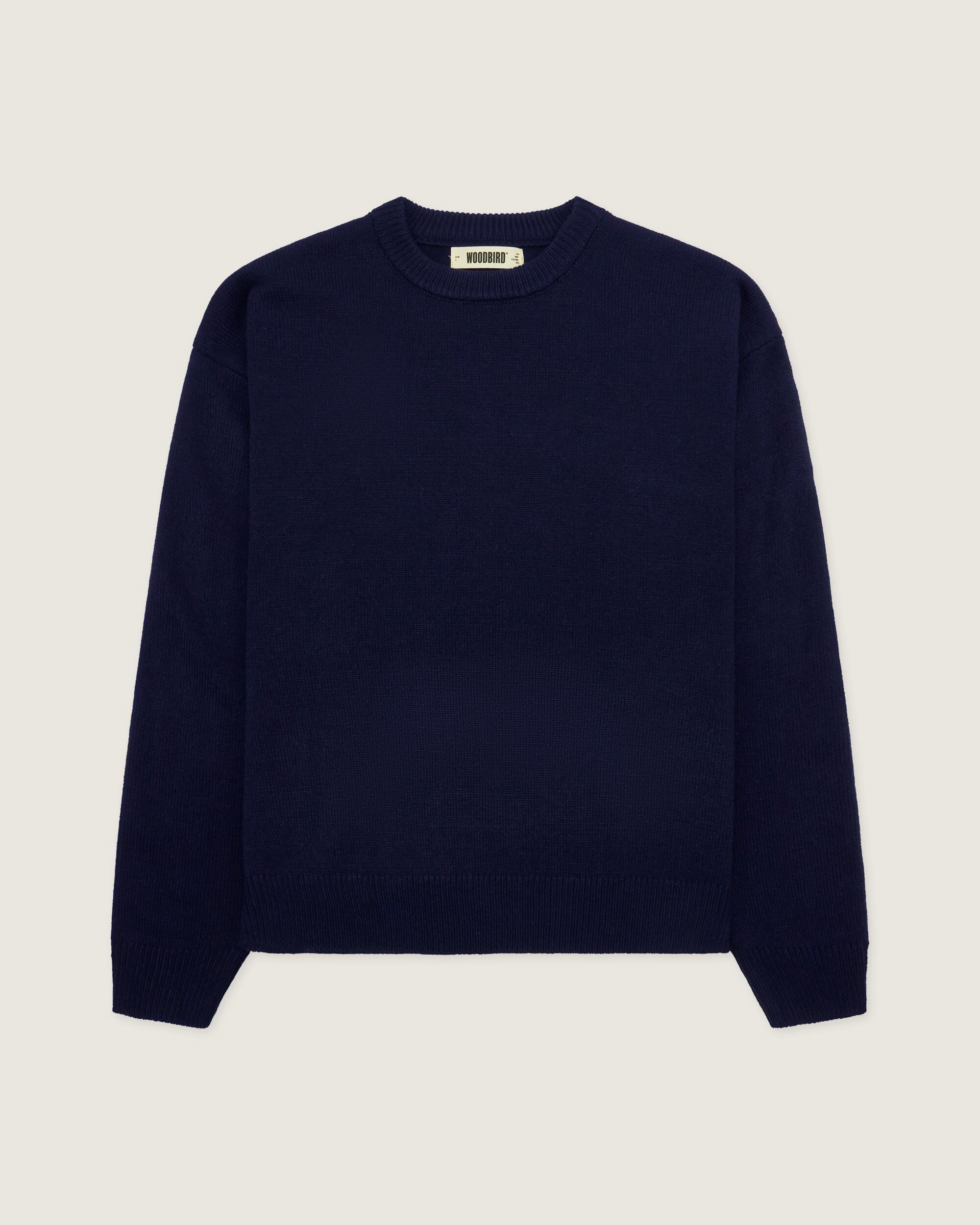 Woodbird WBKurt base Knit Knits Navy