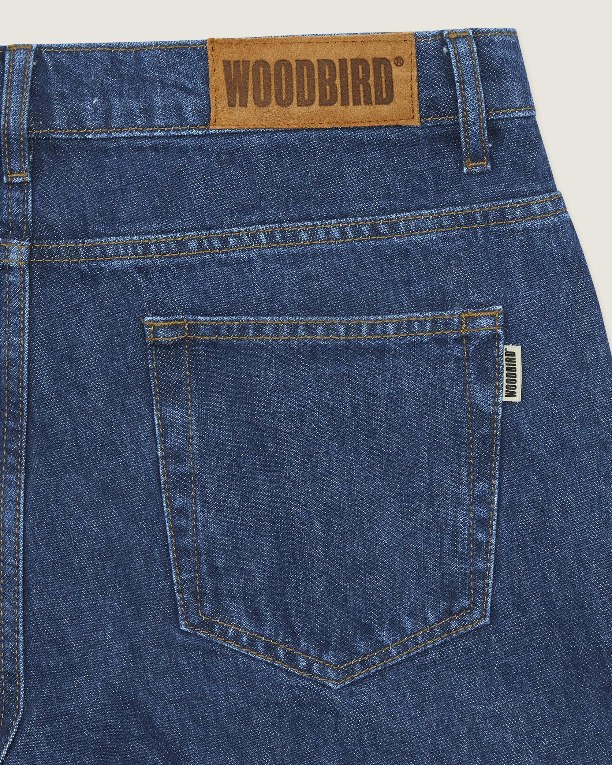 Woodbird WBLeroy 90's Rinse Jeans Jeans 90s Blue