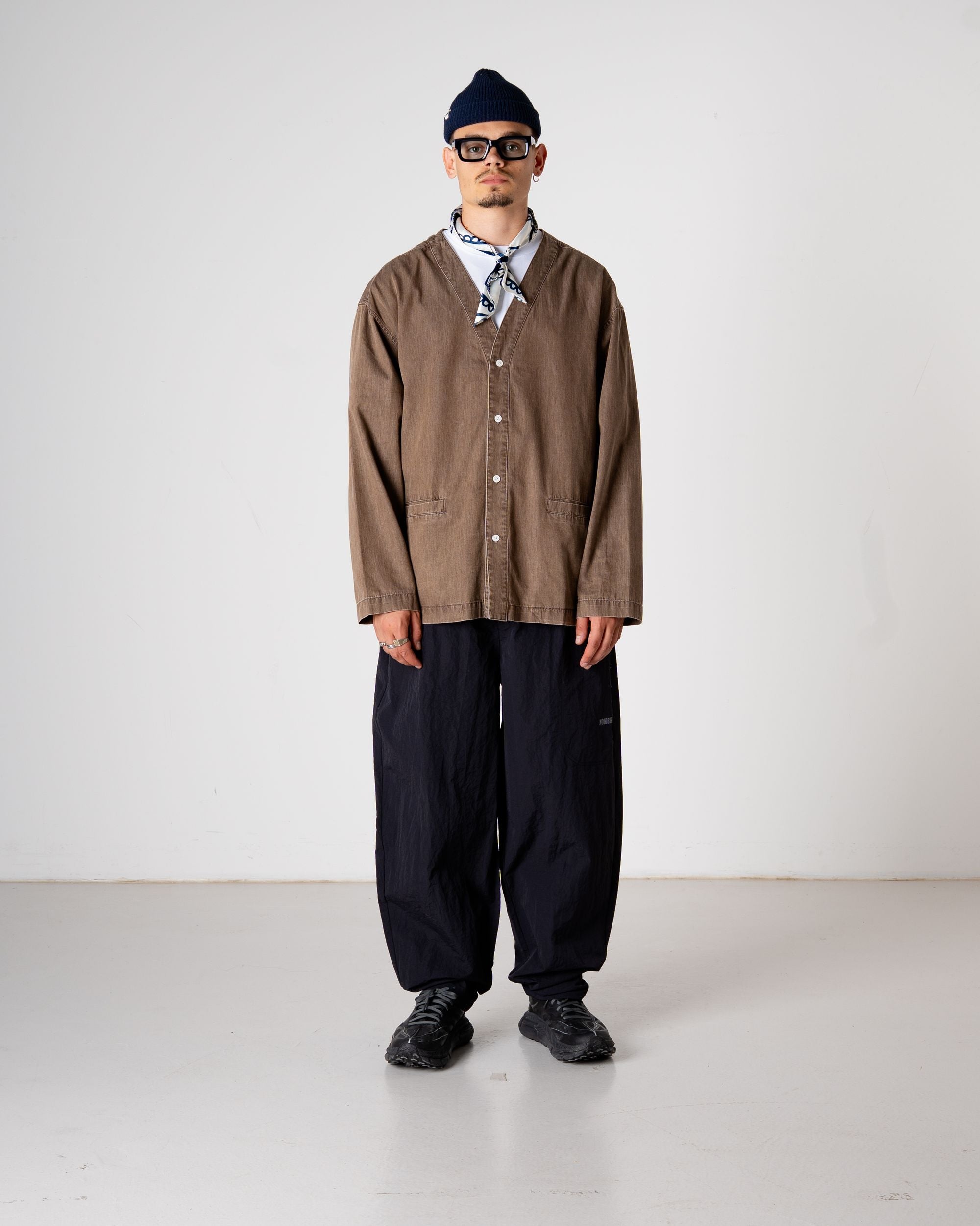Woodbird WBMoon Washed Shirt Shirts Brown