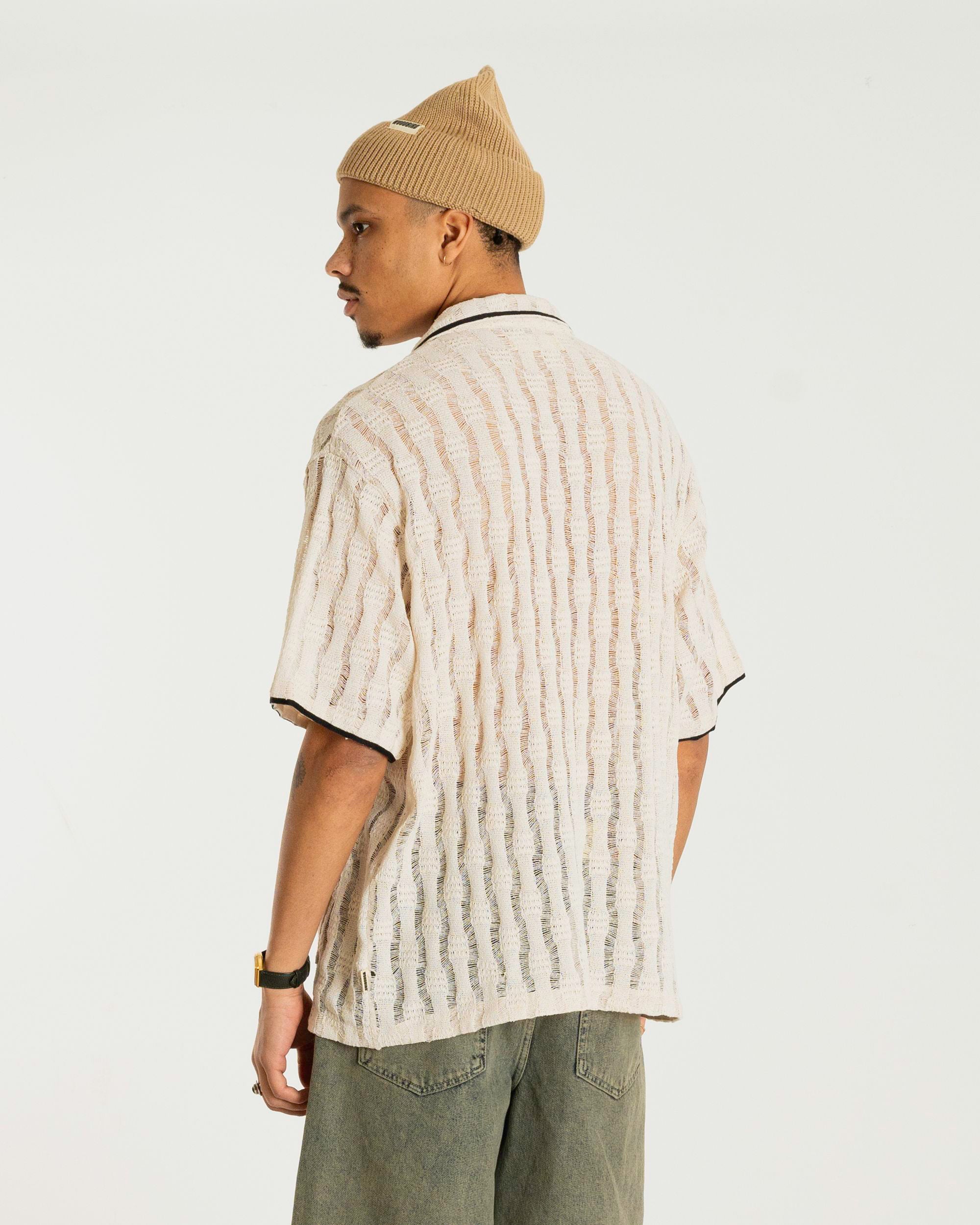 Woodbird WBSunny Granny Shirt Shirts Off White