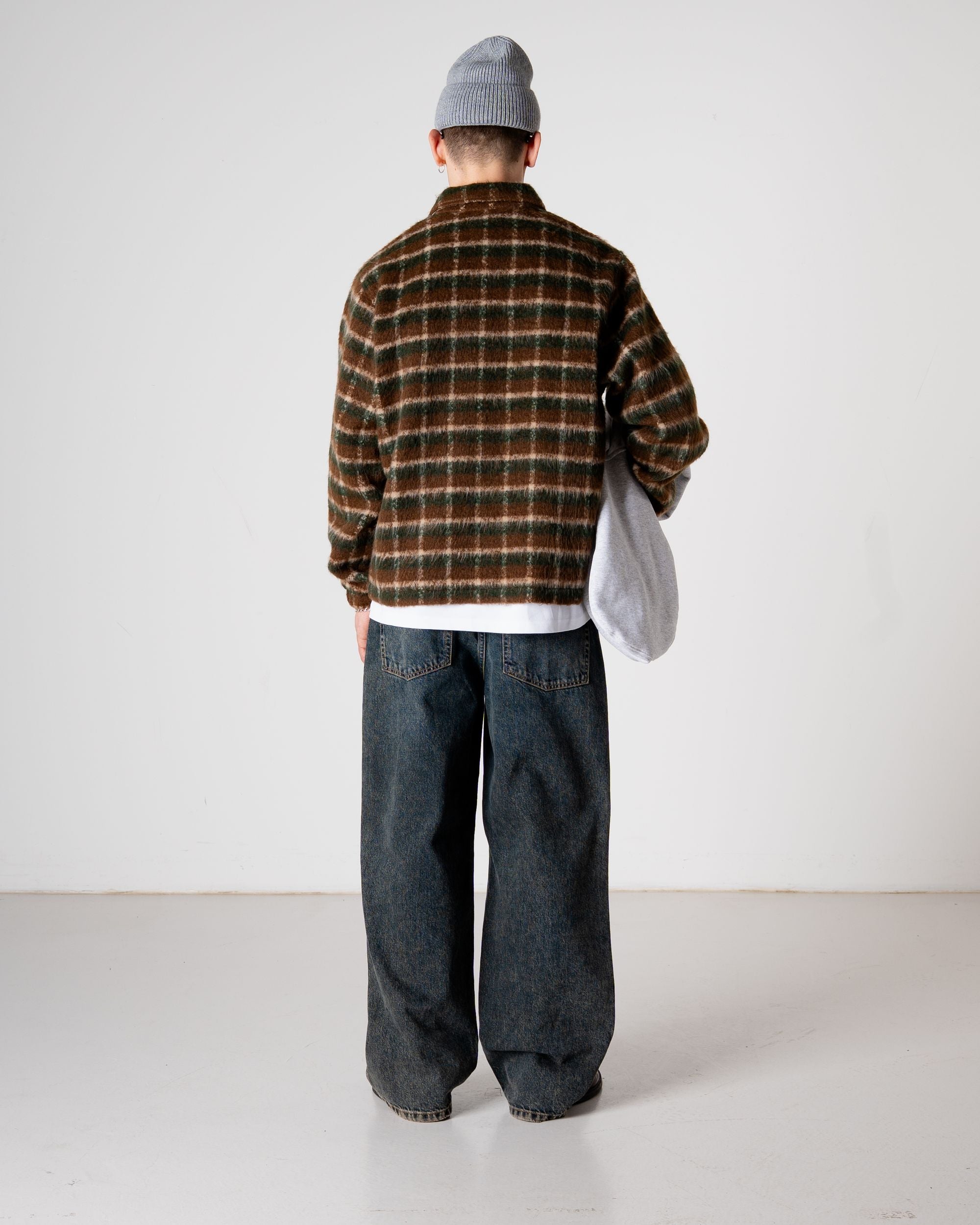 Woodbird WBYouth Fuzzy Jacket Jackets Dark Green